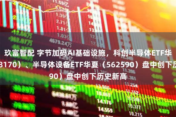 玖富智配 字节加码AI基础设施，科创半导体ETF华夏（588170）、半导体设备ETF华夏（562590）盘中创下历史新高